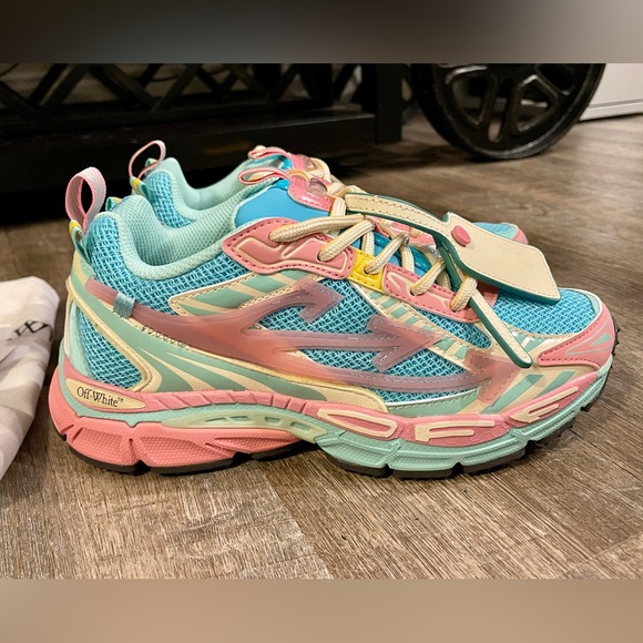 Off-White - Be Right Back Sneakers (Miami) - Mint - RARE - DEADSTOCK! Women’s 8 - Picture 10 of 16